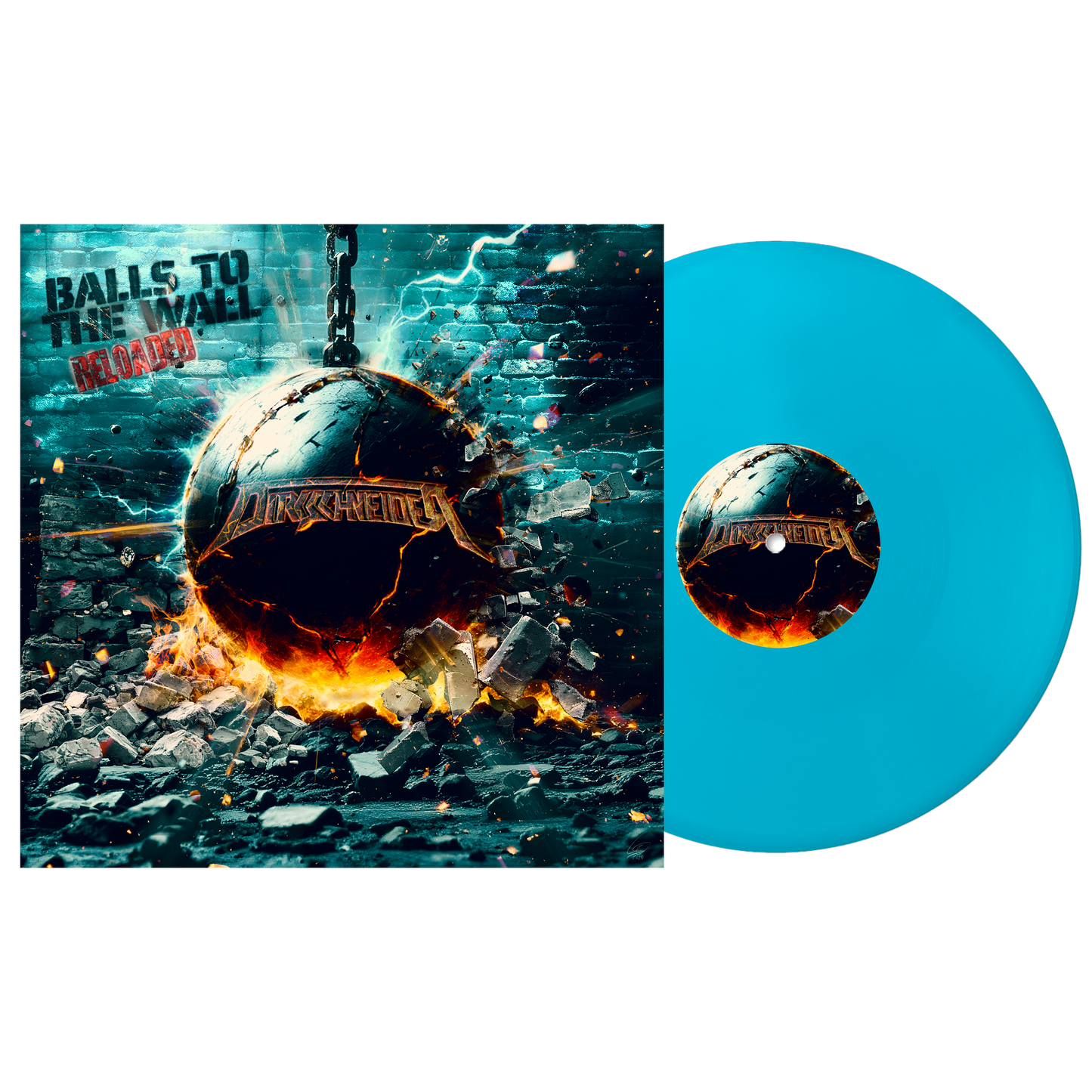 BALLS TO THE WALL REOLOADED - VINYL Winter Blue Edition