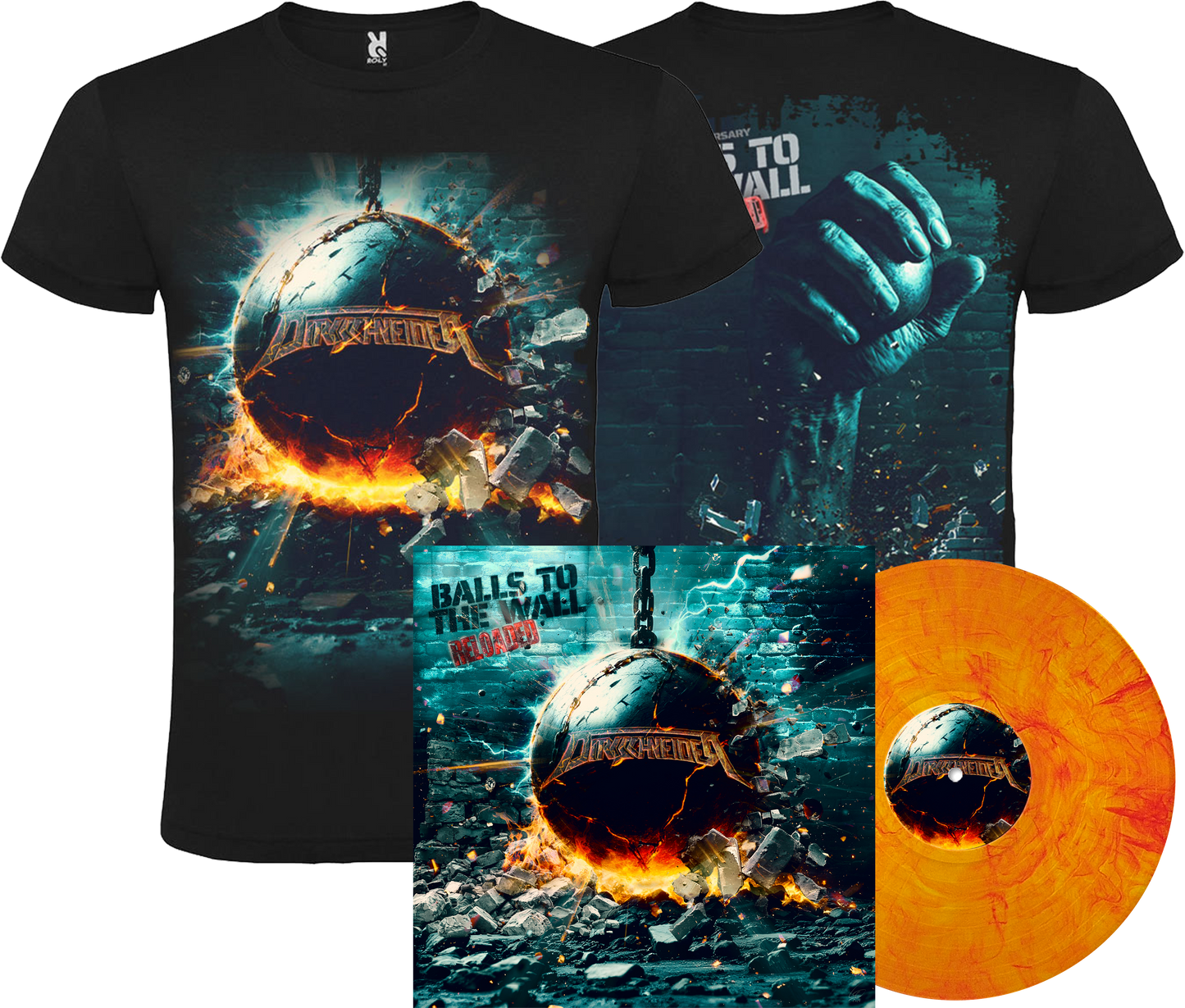 Balls To The Wall Reloaded Limited Vinyl - Exclusive T-Shirt Bundle