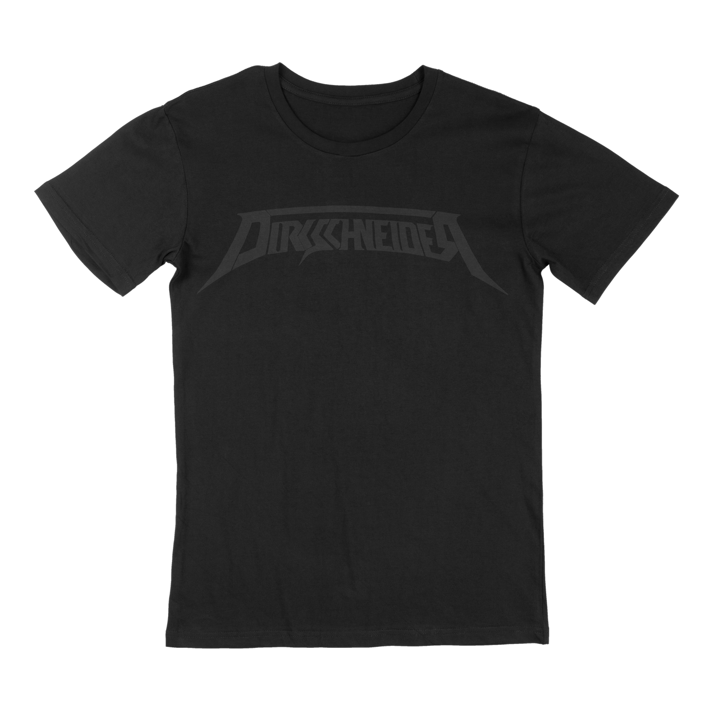 Black on Black Logo - T-Shirt