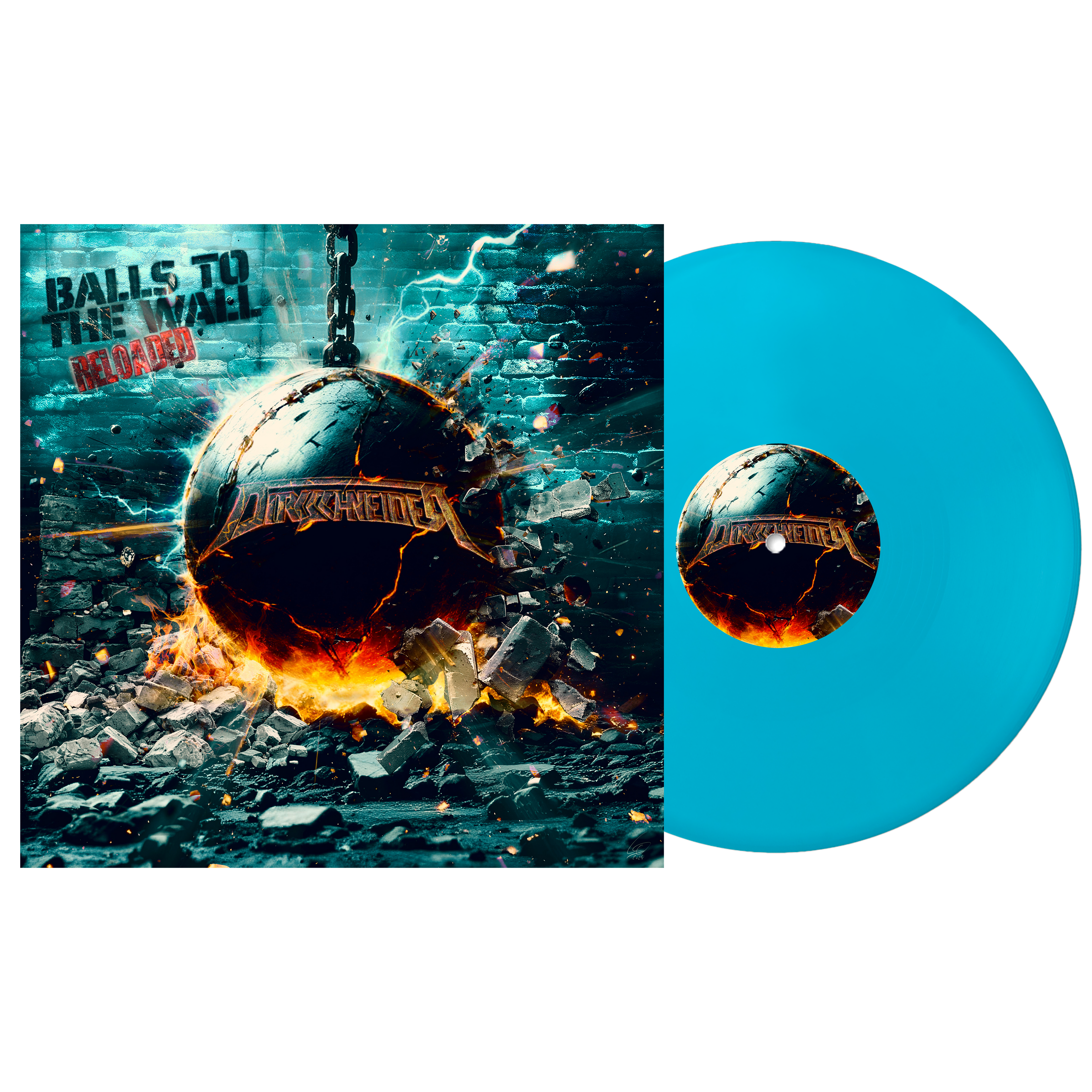Balls to the Wall Reloaded Winter Blue - Vinyl Dirkschneider