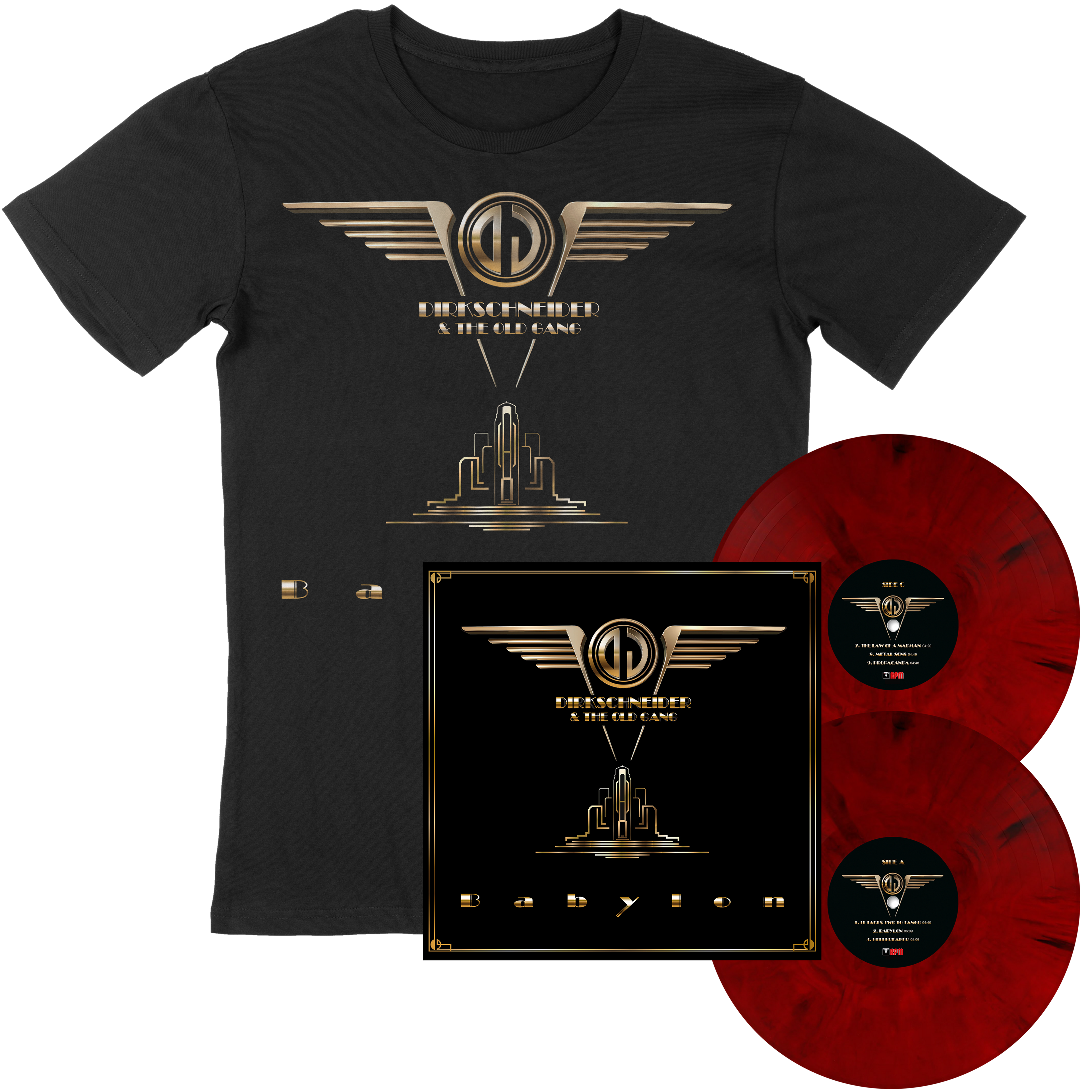 Babylon Limited Vinyl - Exclusive T-Shirt Bundle DATOG