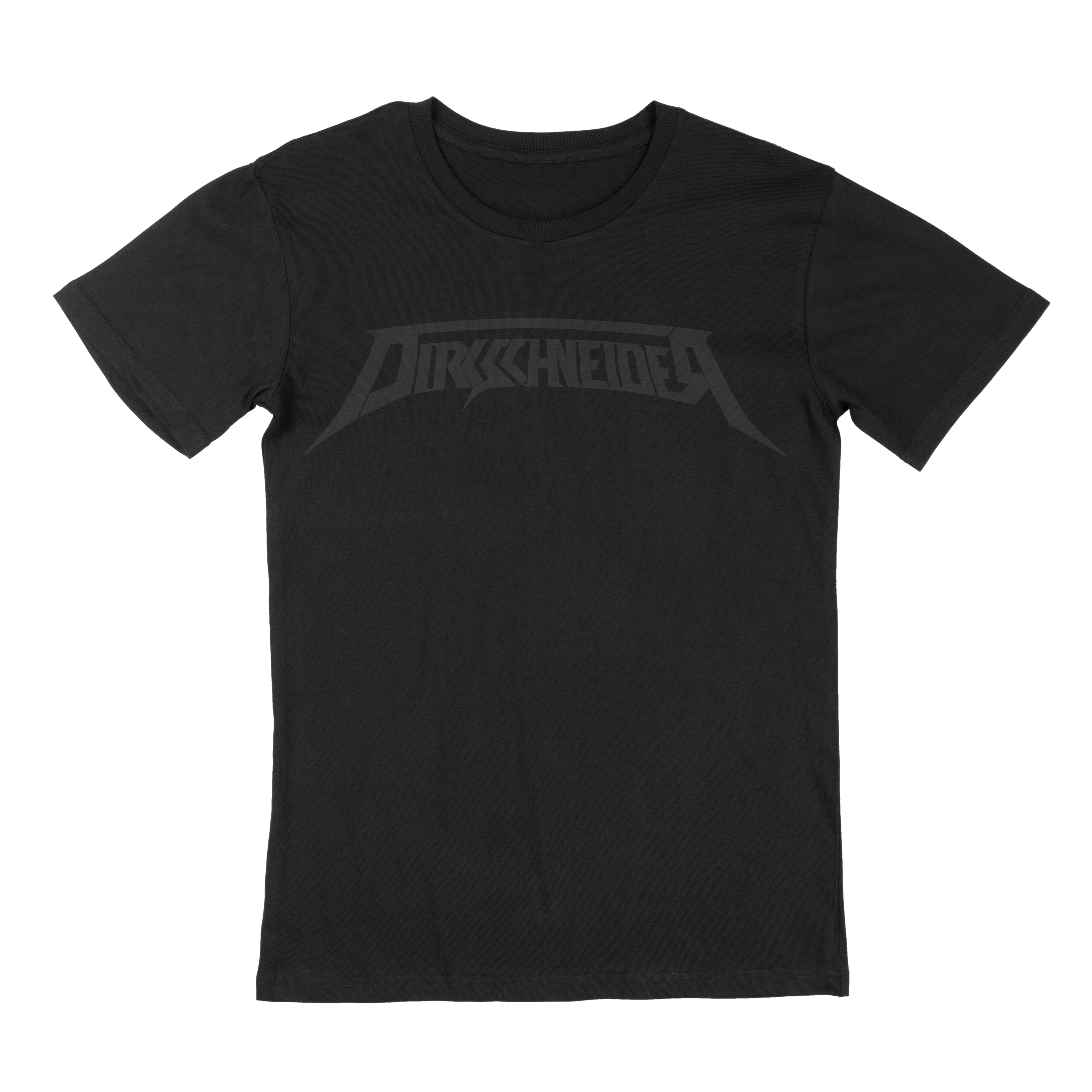Black on Black Logo - T-Shirt Dirkschneider