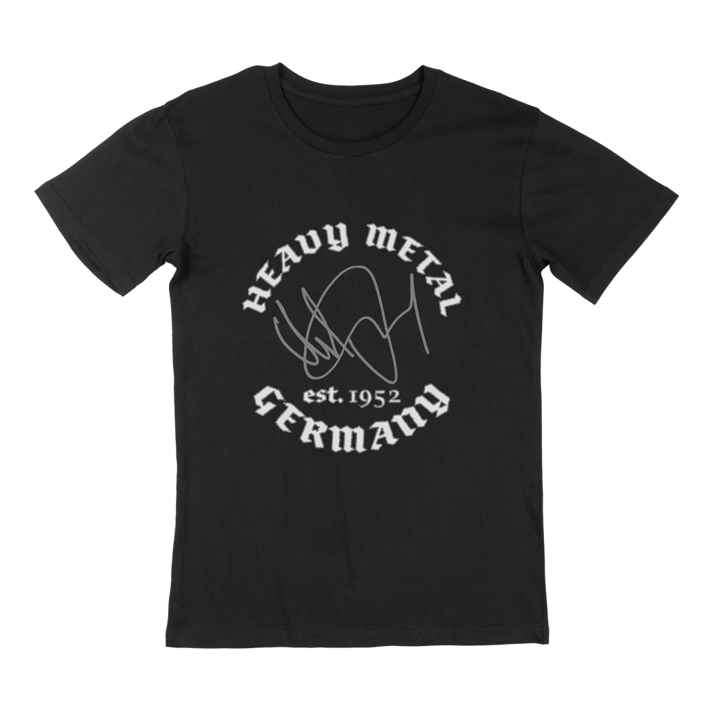 Heavy Metal Germany Signature Silver - T-Shirt U.D.O.