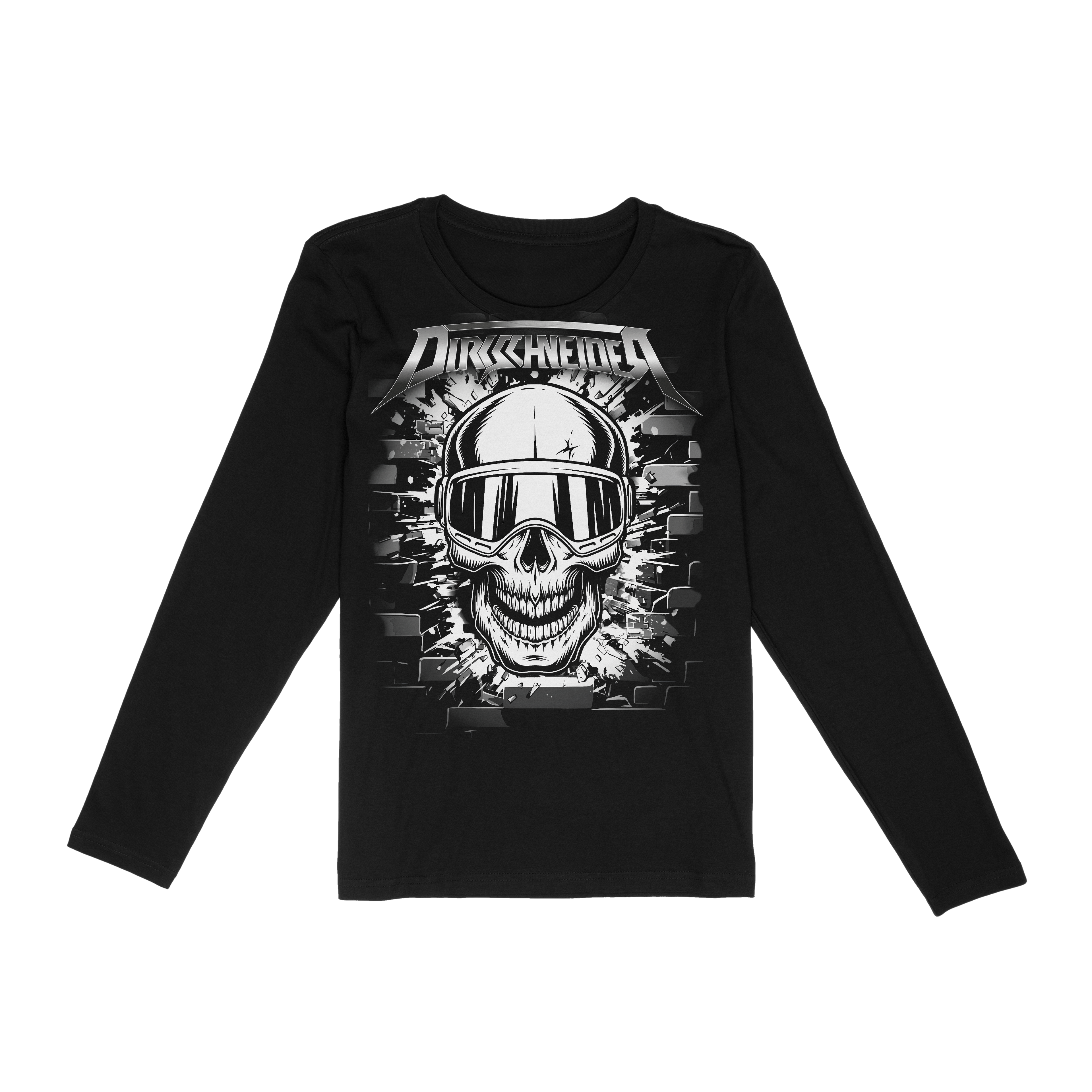 Balls to The Wall 40th Anniversary Tour 2025 Skull - Longsleeve Dirkschneider