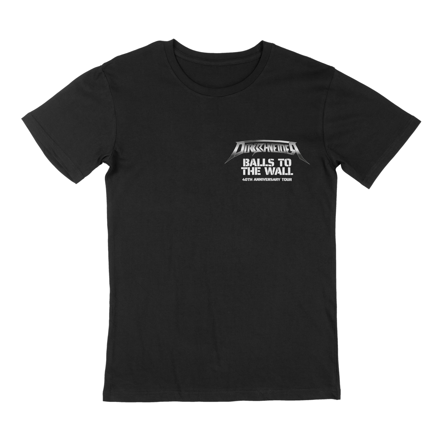 Dirkschneider Balls to The Wall Setlist T-Shirt 2025