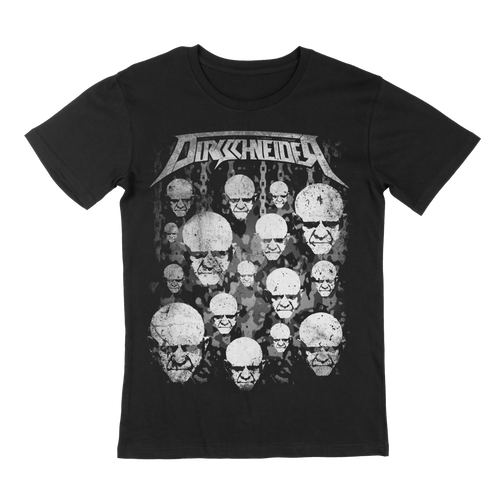 Faces Black - T-Shirt Dirkschneider