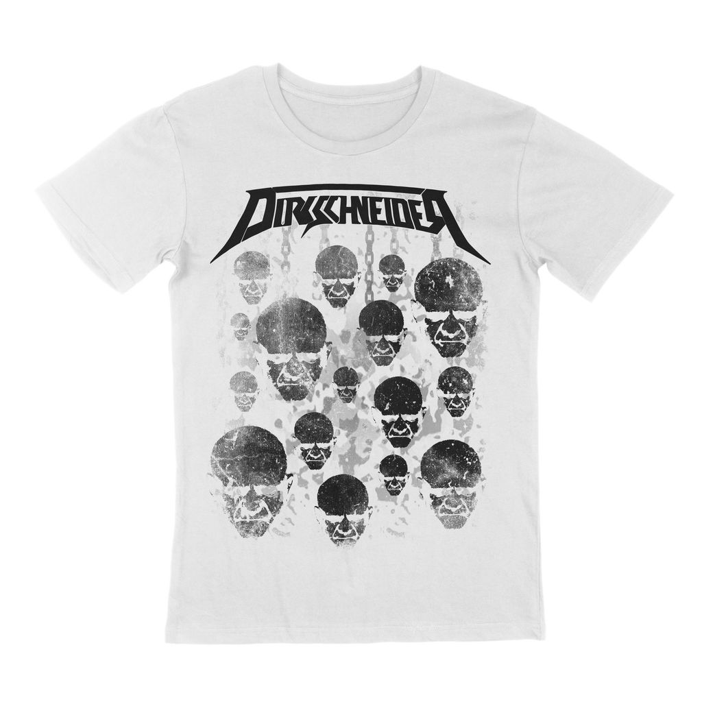 Faces White - T-Shirt Dirkschneider