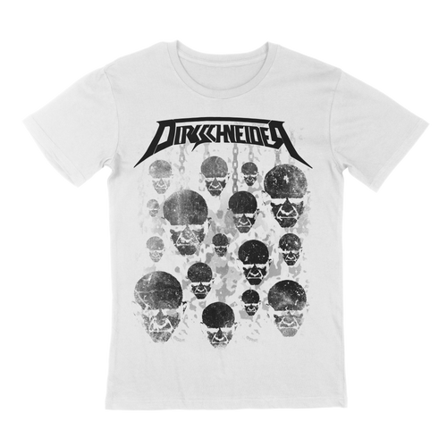 Faces White - T-Shirt Dirkschneider