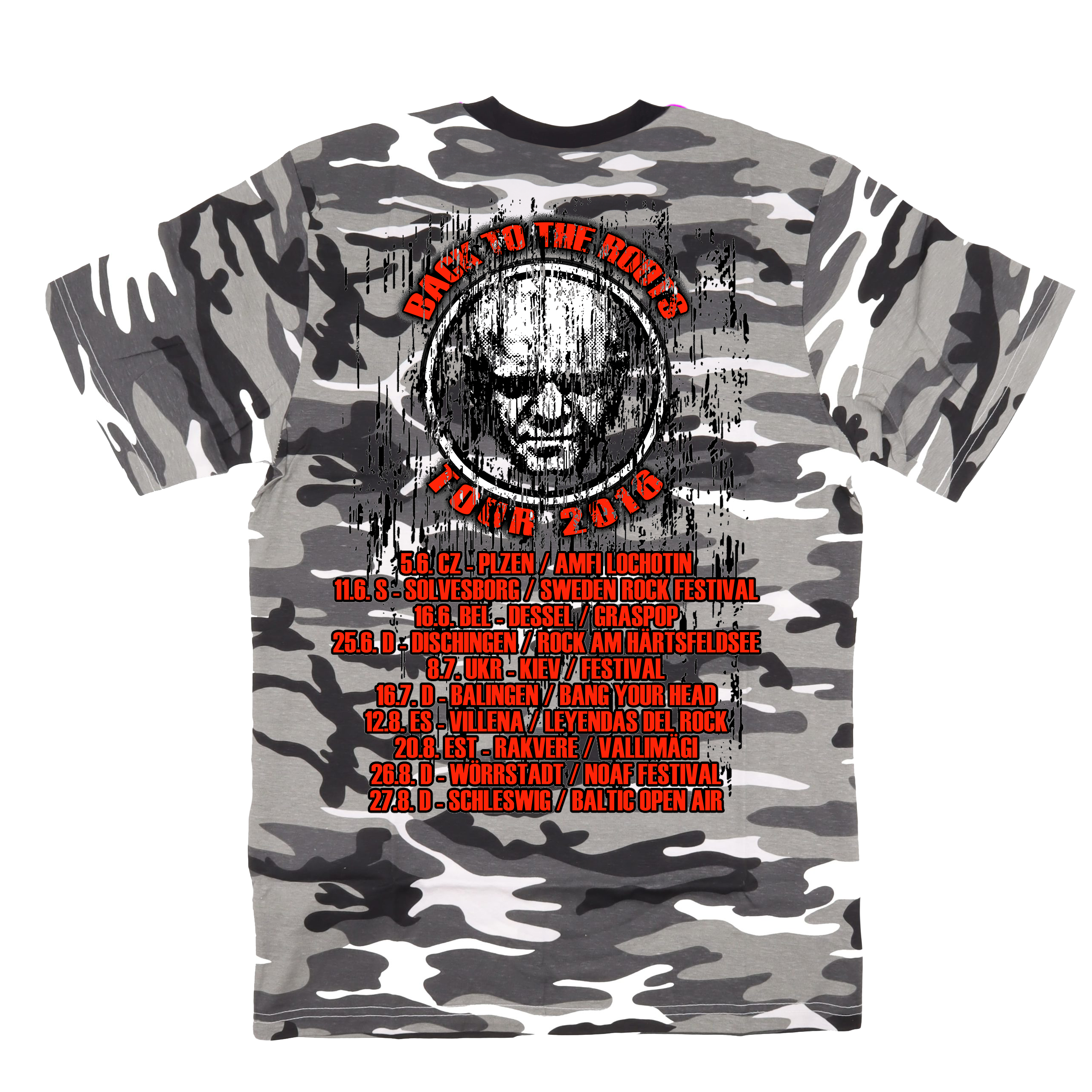Festival Camo - T-Shirt Dirkschneider