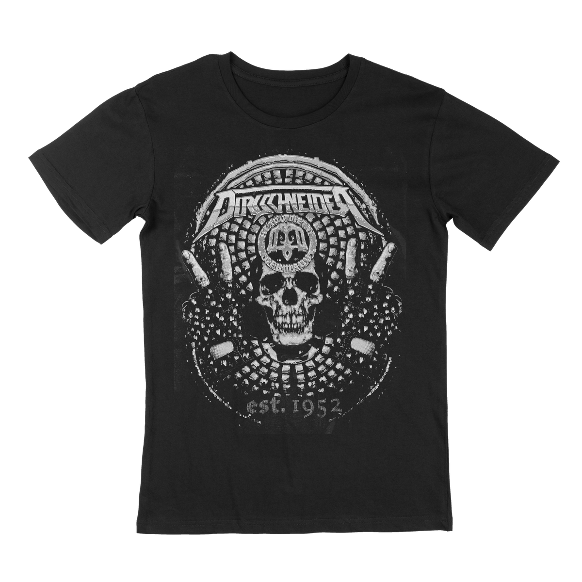 Back To The Roots Tour 2017 Part 2 Skull - T-Shirt Dirkschneider