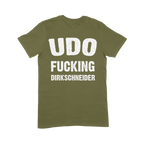 Heavy Metal Germany Signature Gold - T-Shirt U.D.O.
