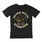 Heavy Metal Germany Signature Golden - T-Shirt U.D.O.