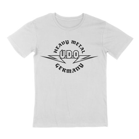 U.D.O.- Heavy Metal Germany  white, T-Shirt