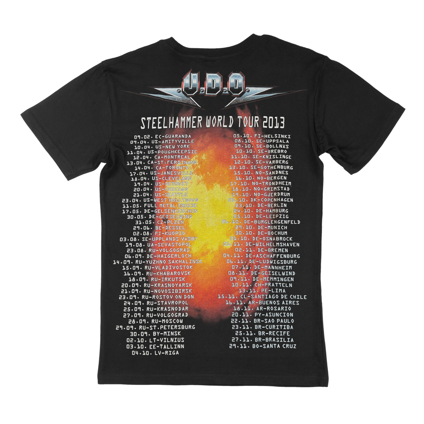 U.D.O.- Steelhammer, T-Shirt