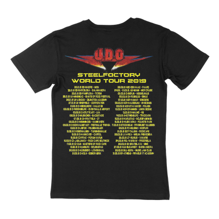 Steelfactory Tour 2019 - T-Shirt U.D.O.