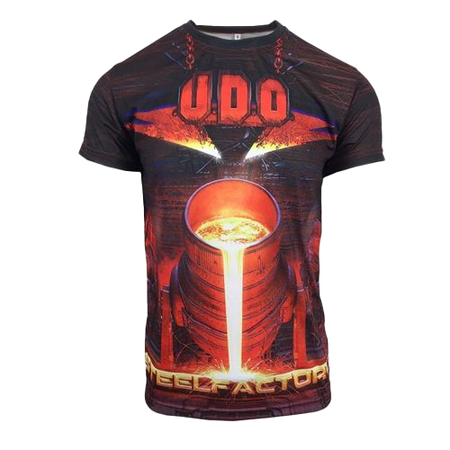 U.D.O. - All Over Print Steelfactory, T-Shirt