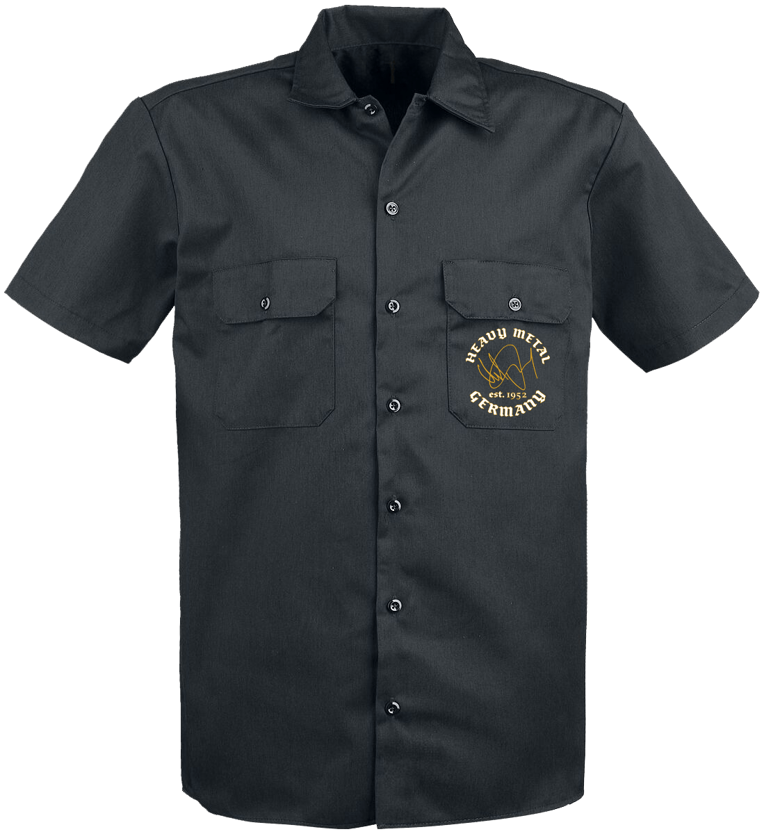 Heavy Metal Germany Signature Gold - Worker Shirt U.D.O.